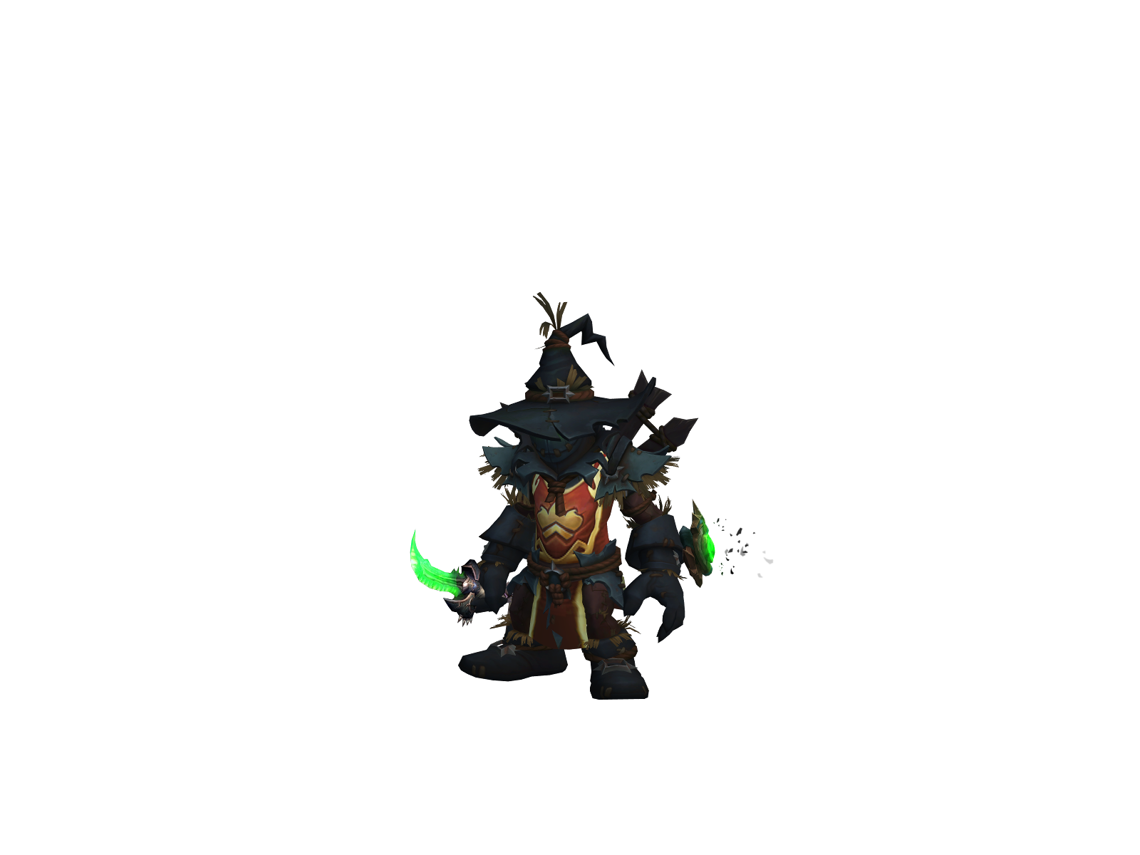 Bumshaman 3D character render