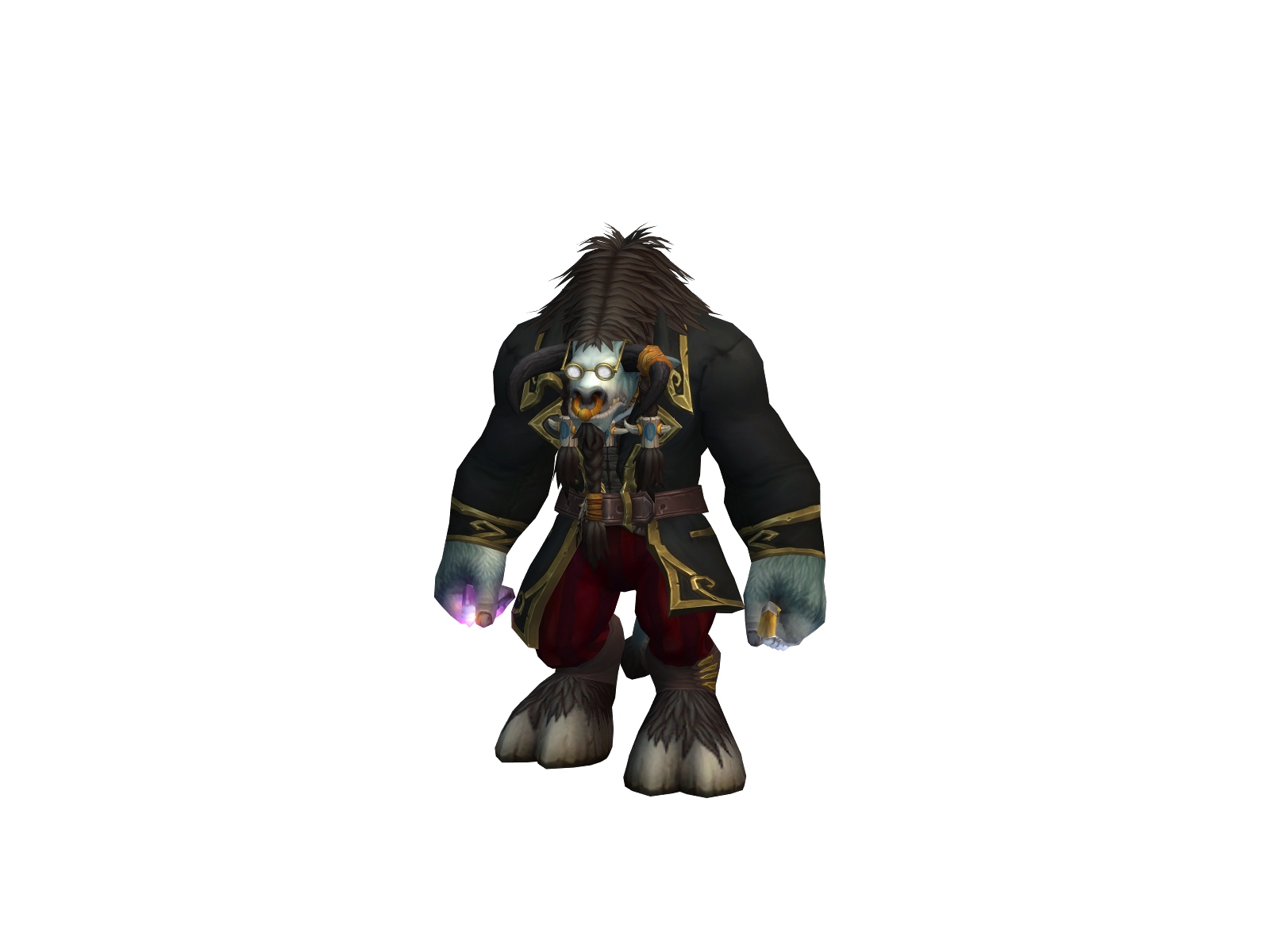Brunak 3D character render