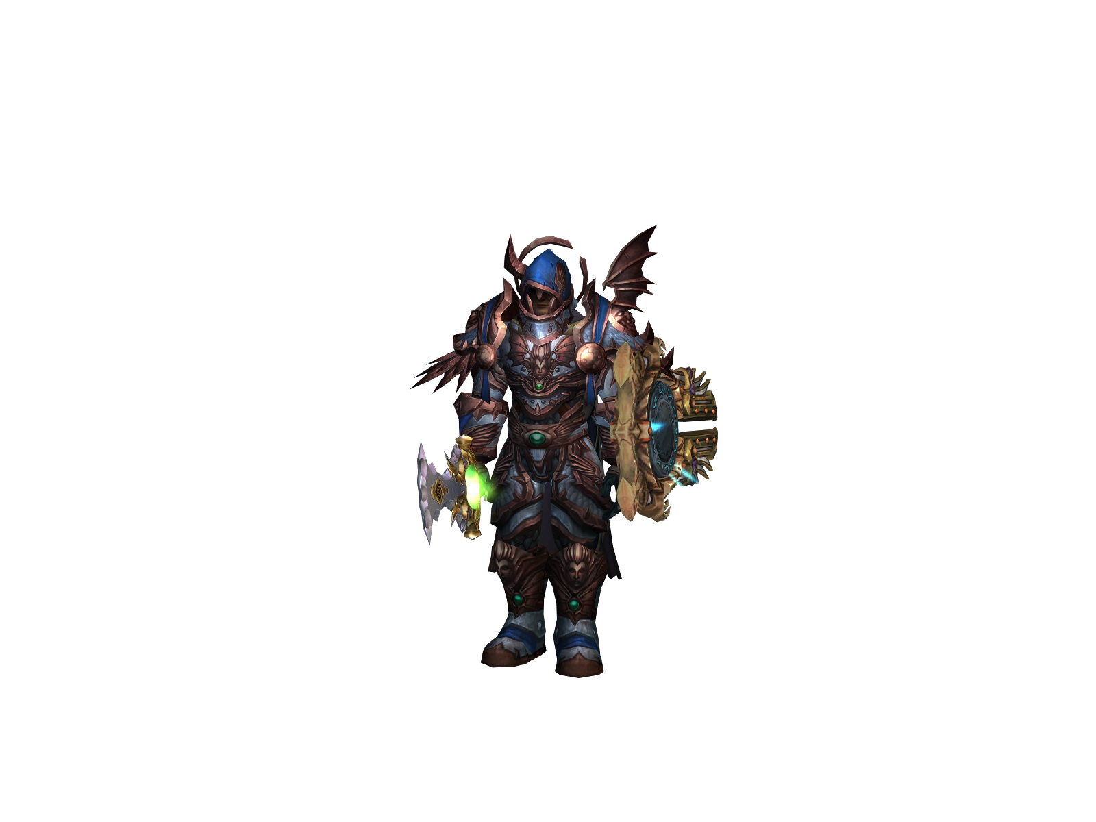 Exsequor 3D character render