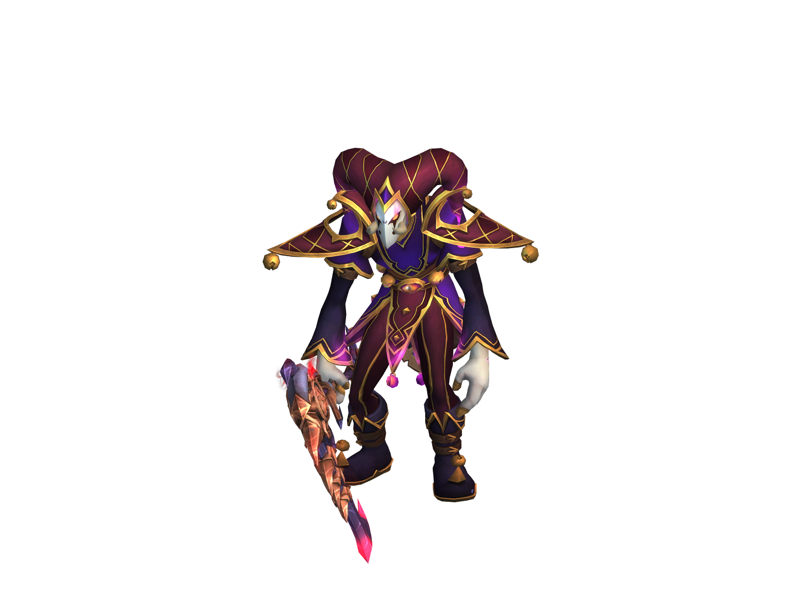 Déception 3D character render