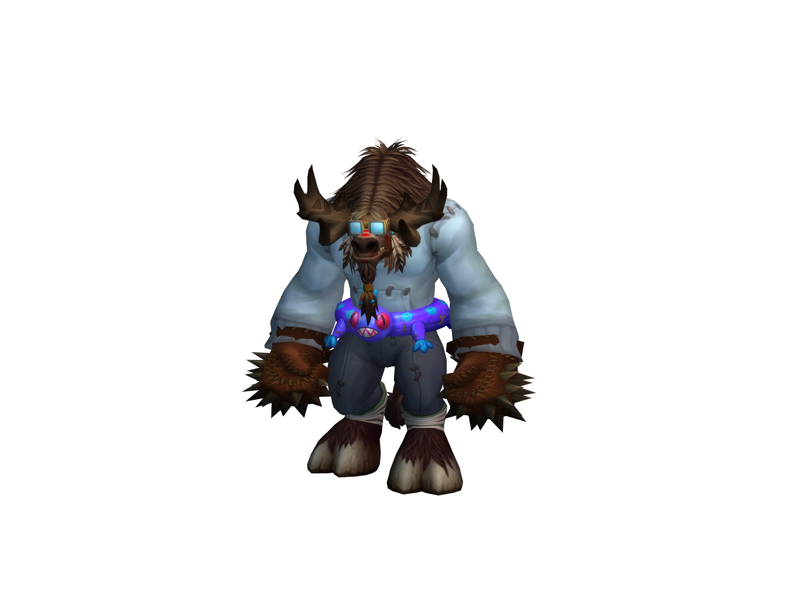 Cowslax 3D character render