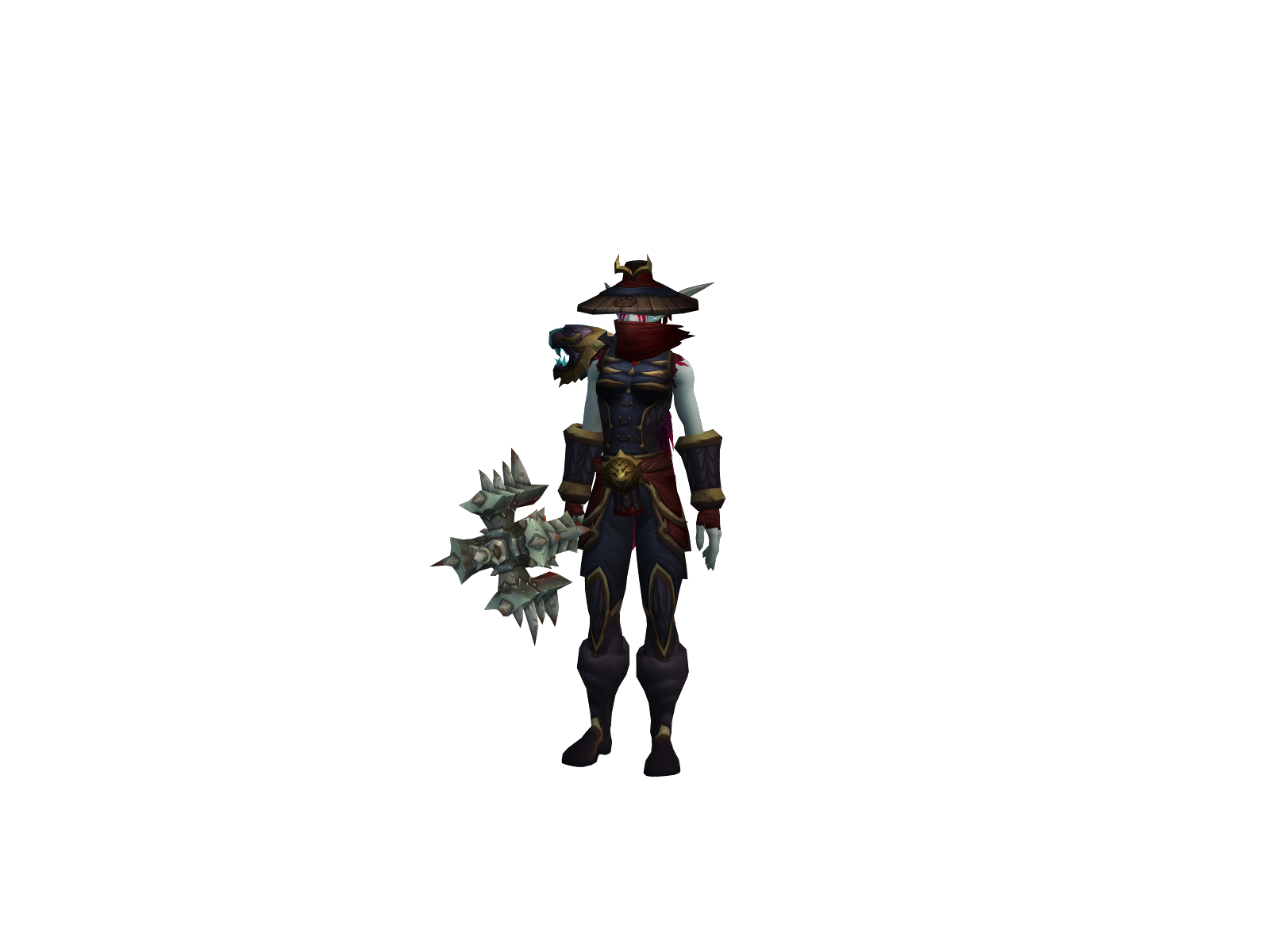 Lunaticked 3D character render