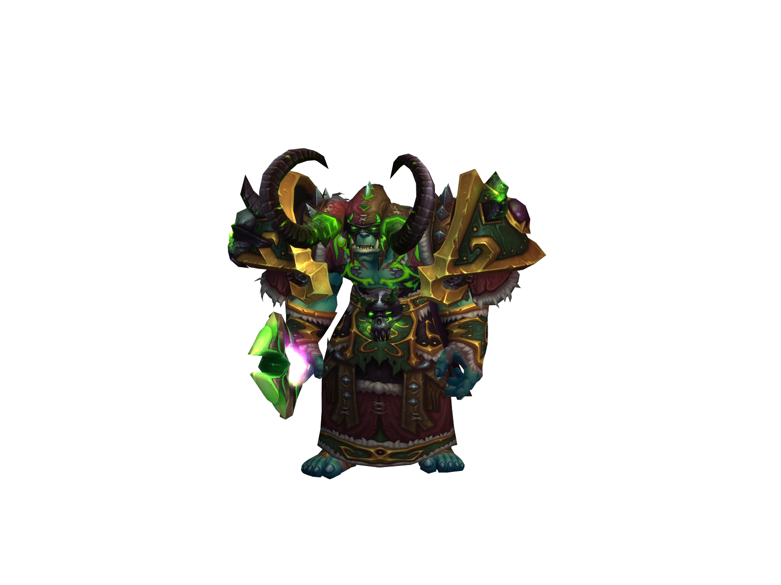 Merkul 3D character render
