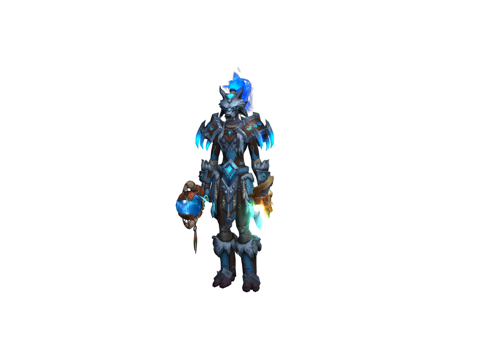Voodoodoo 3D character render