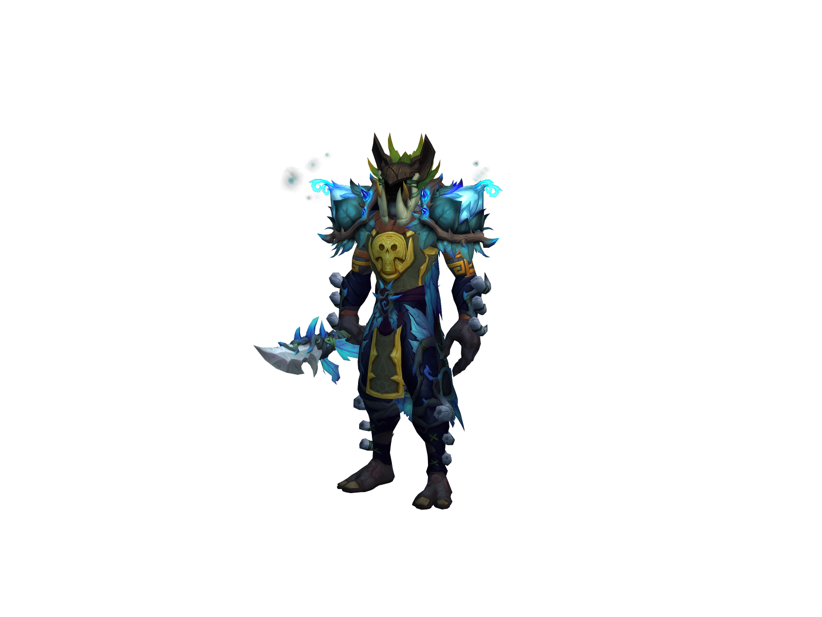 Brushift 3D character render