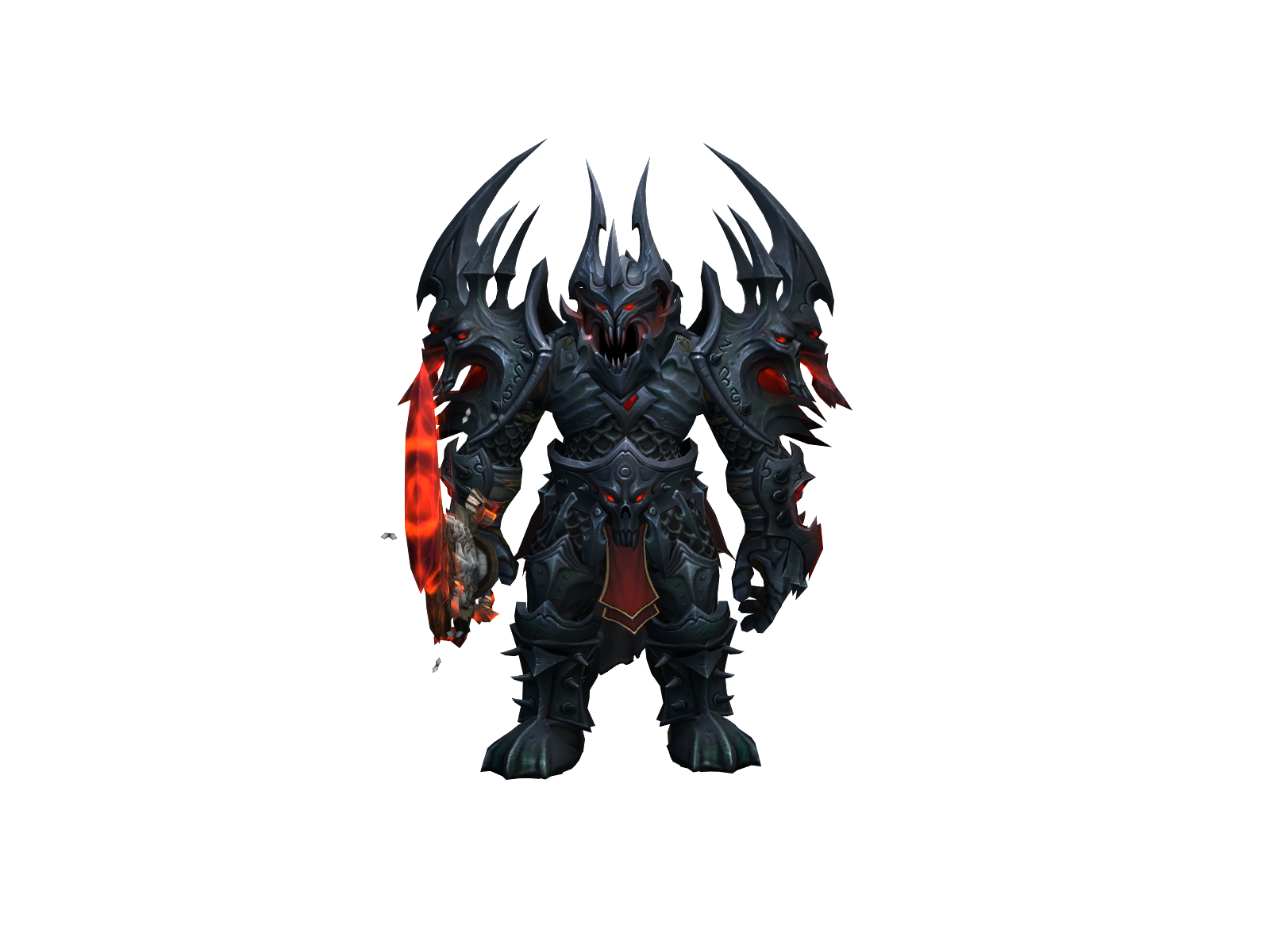 Power 3D character render