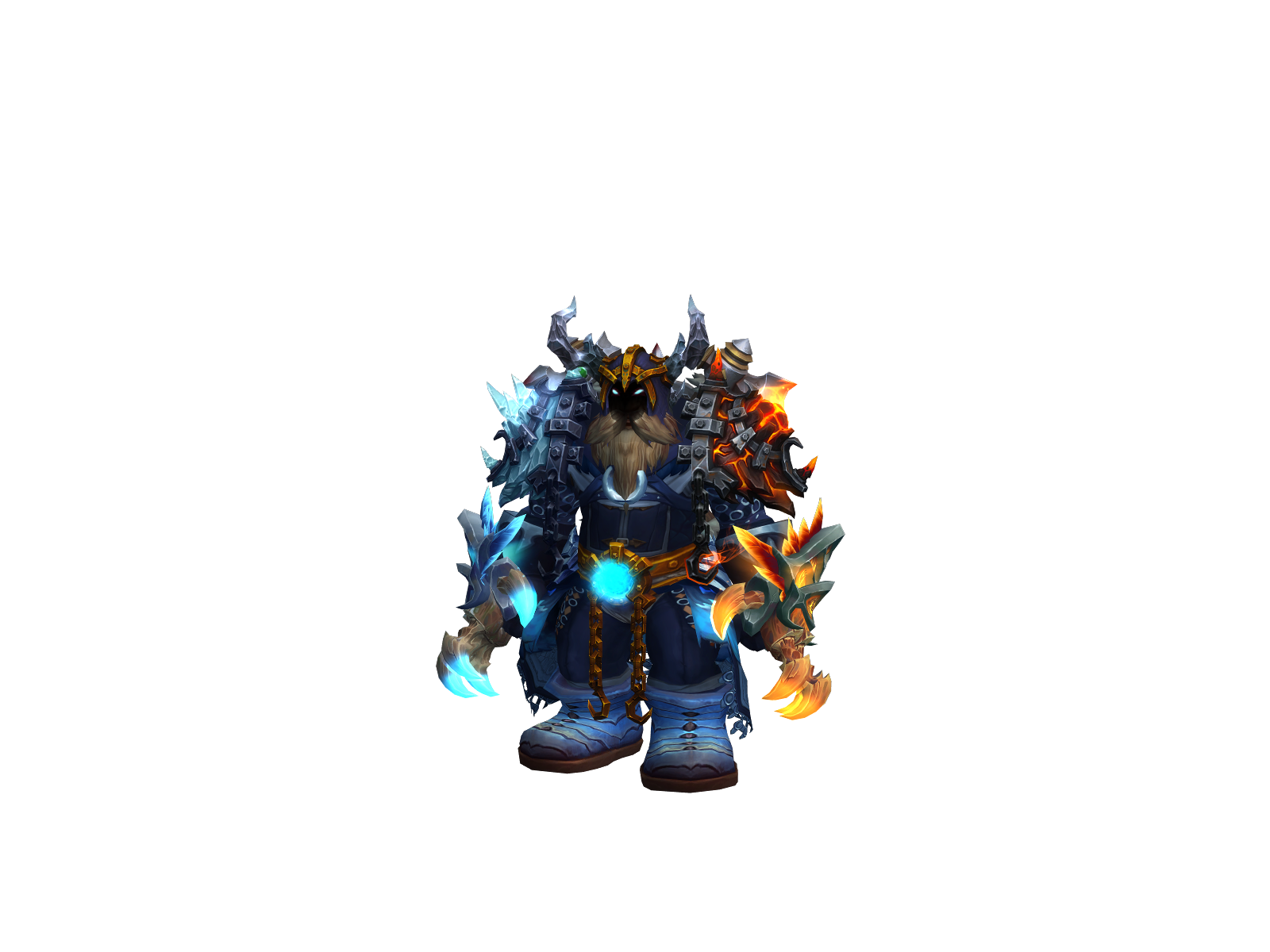 Forever 3D character render