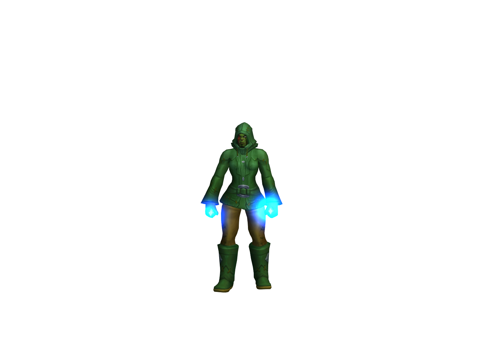 Hairychest 3D character render
