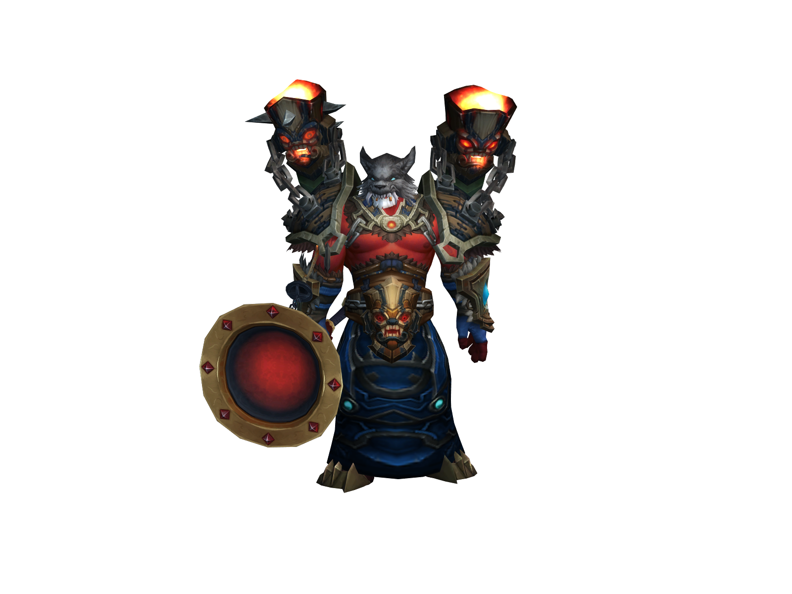 Sorewinner 3D character render