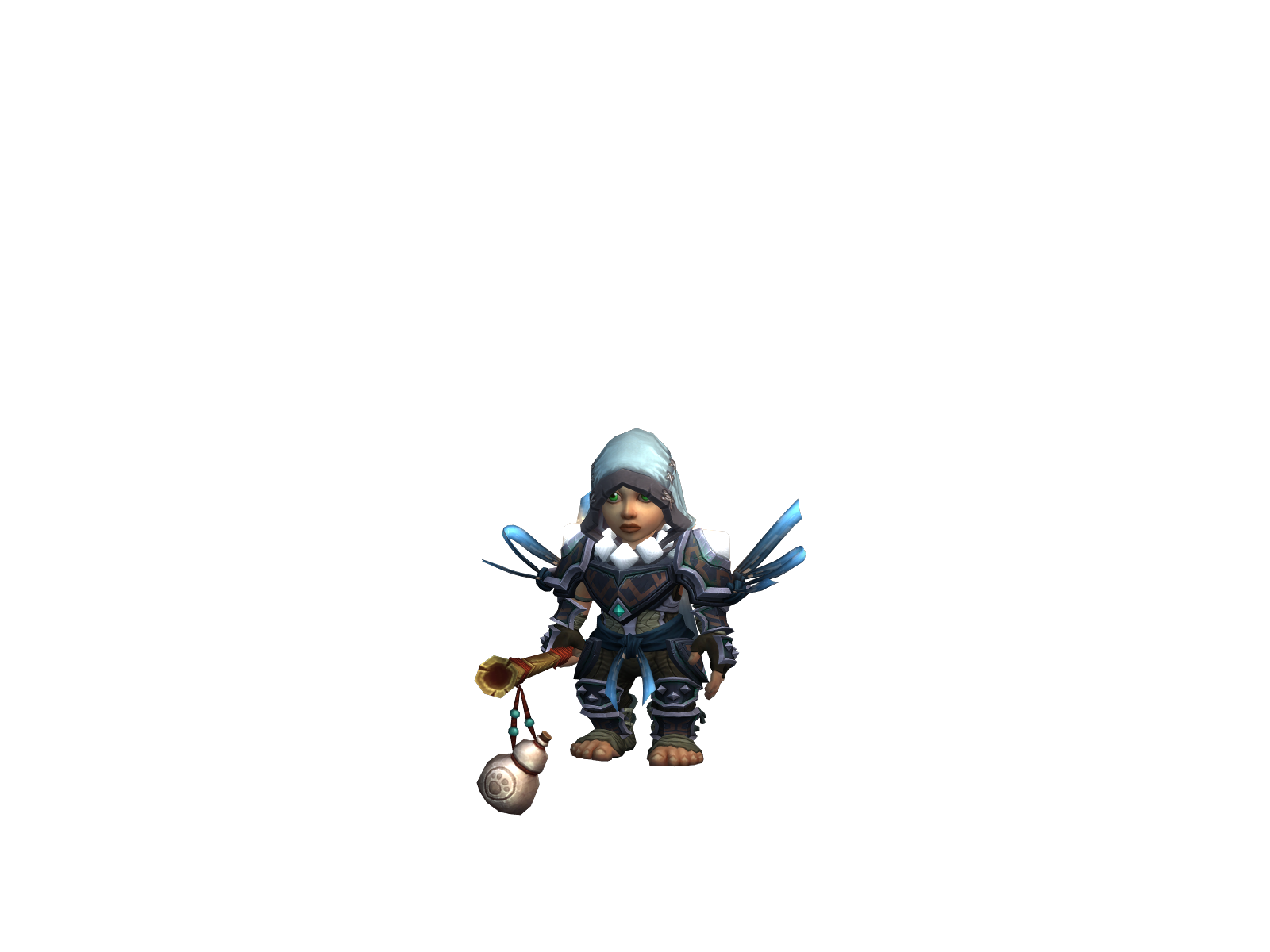 Nekzí 3D character render