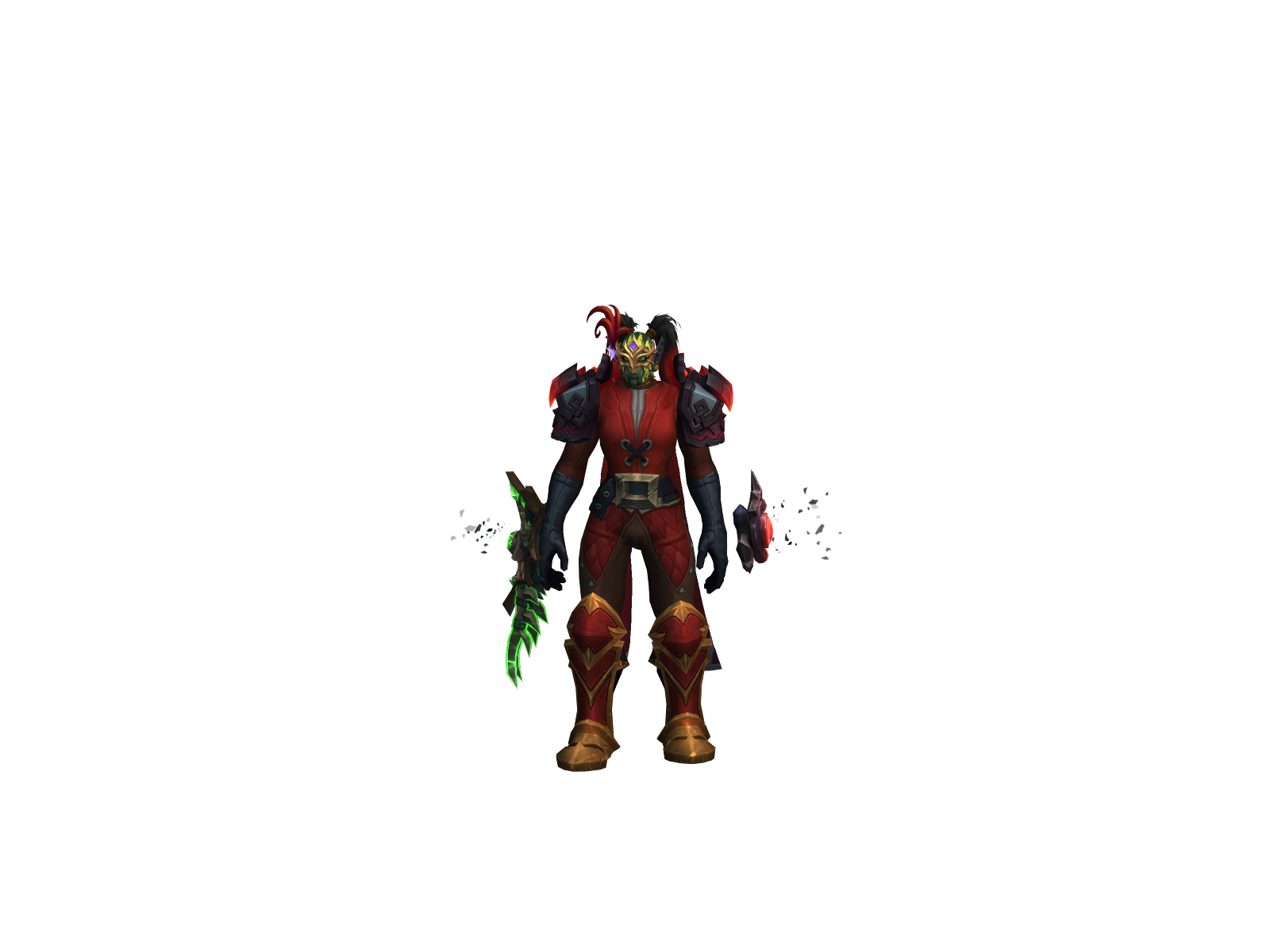 Malexfir 3D character render