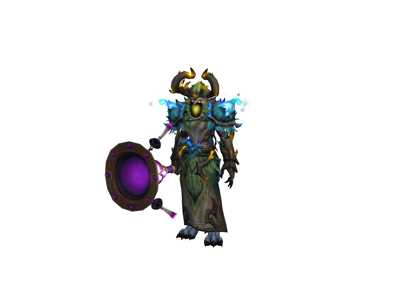Lheom 3D character render