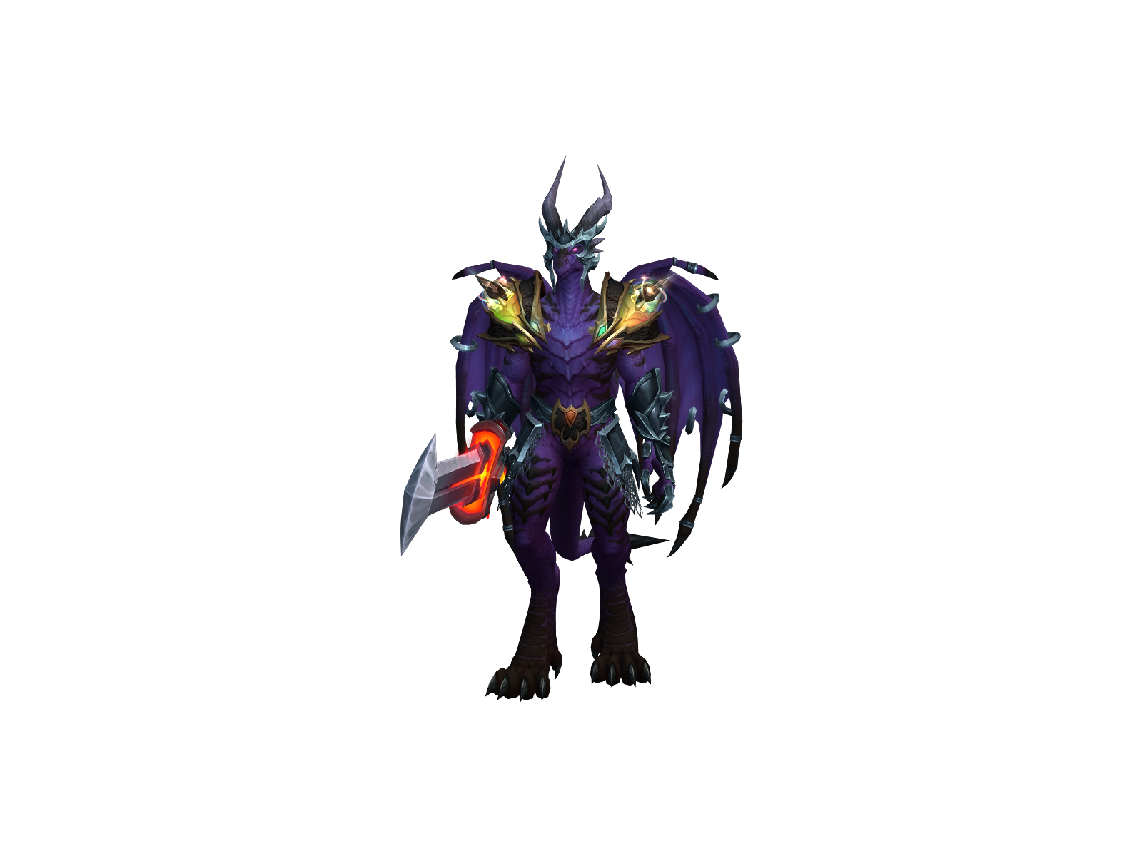 Chårzard 3D character render