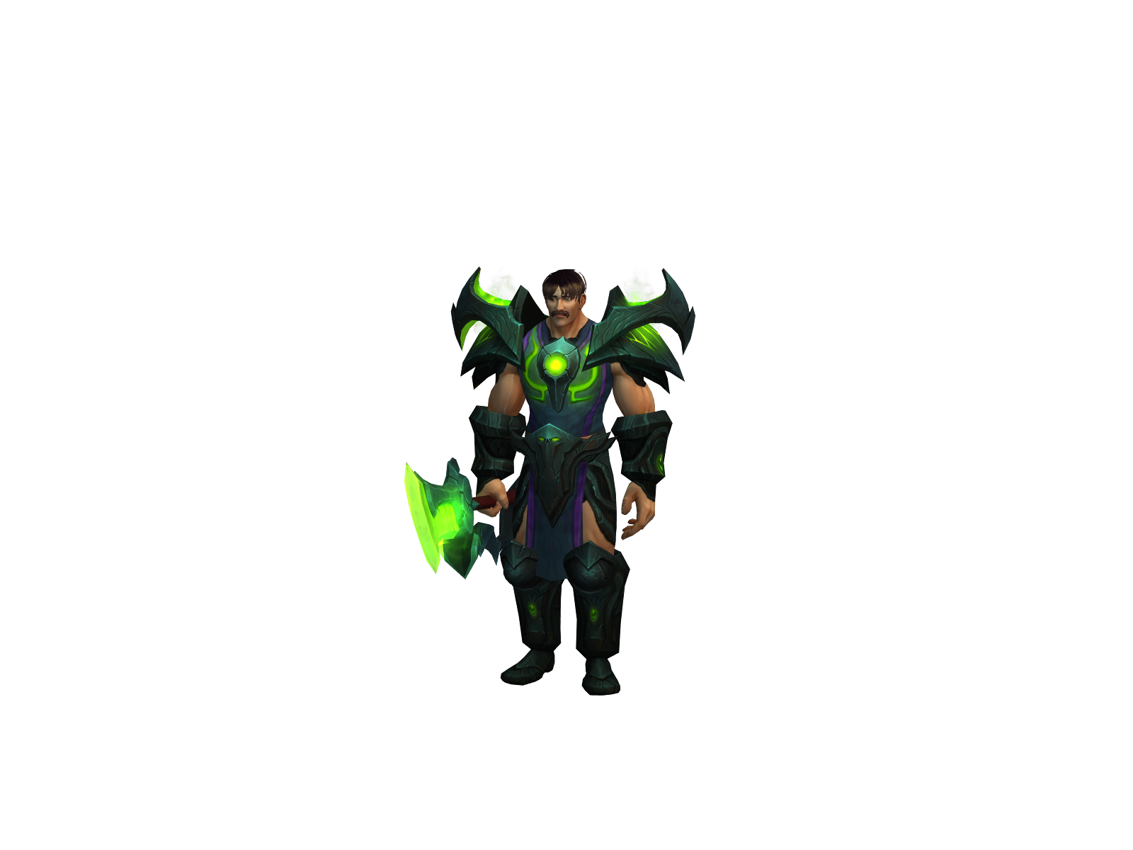 Swamper 3D character render