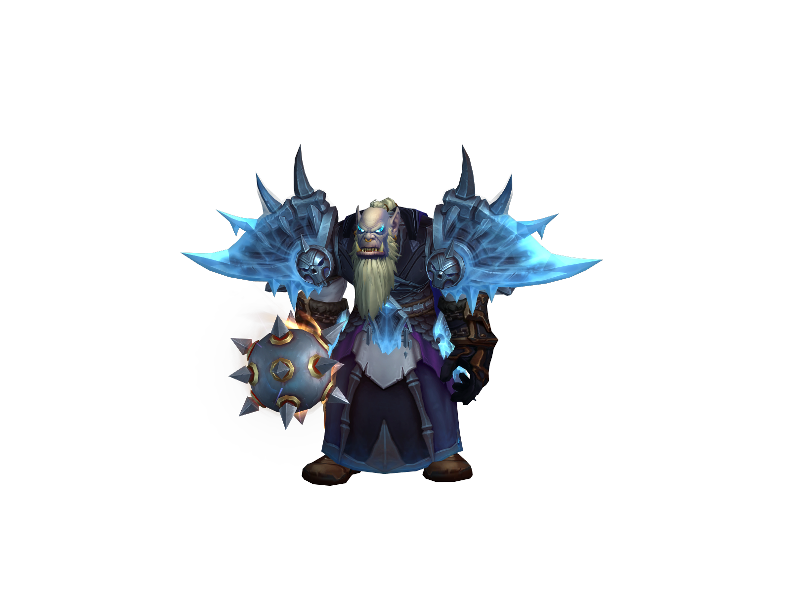 Mosher 3D character render
