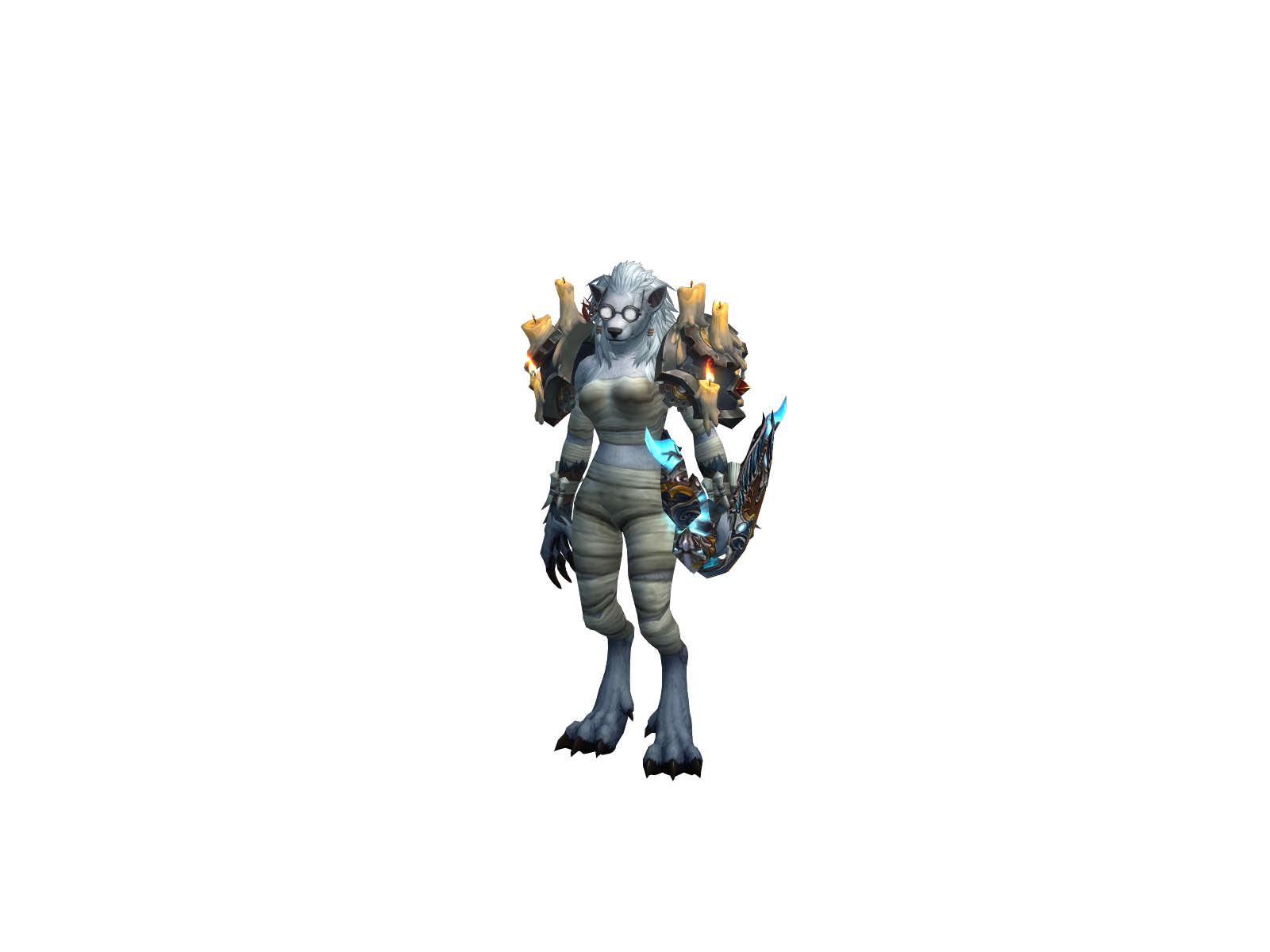 Dreadfulness 3D character render