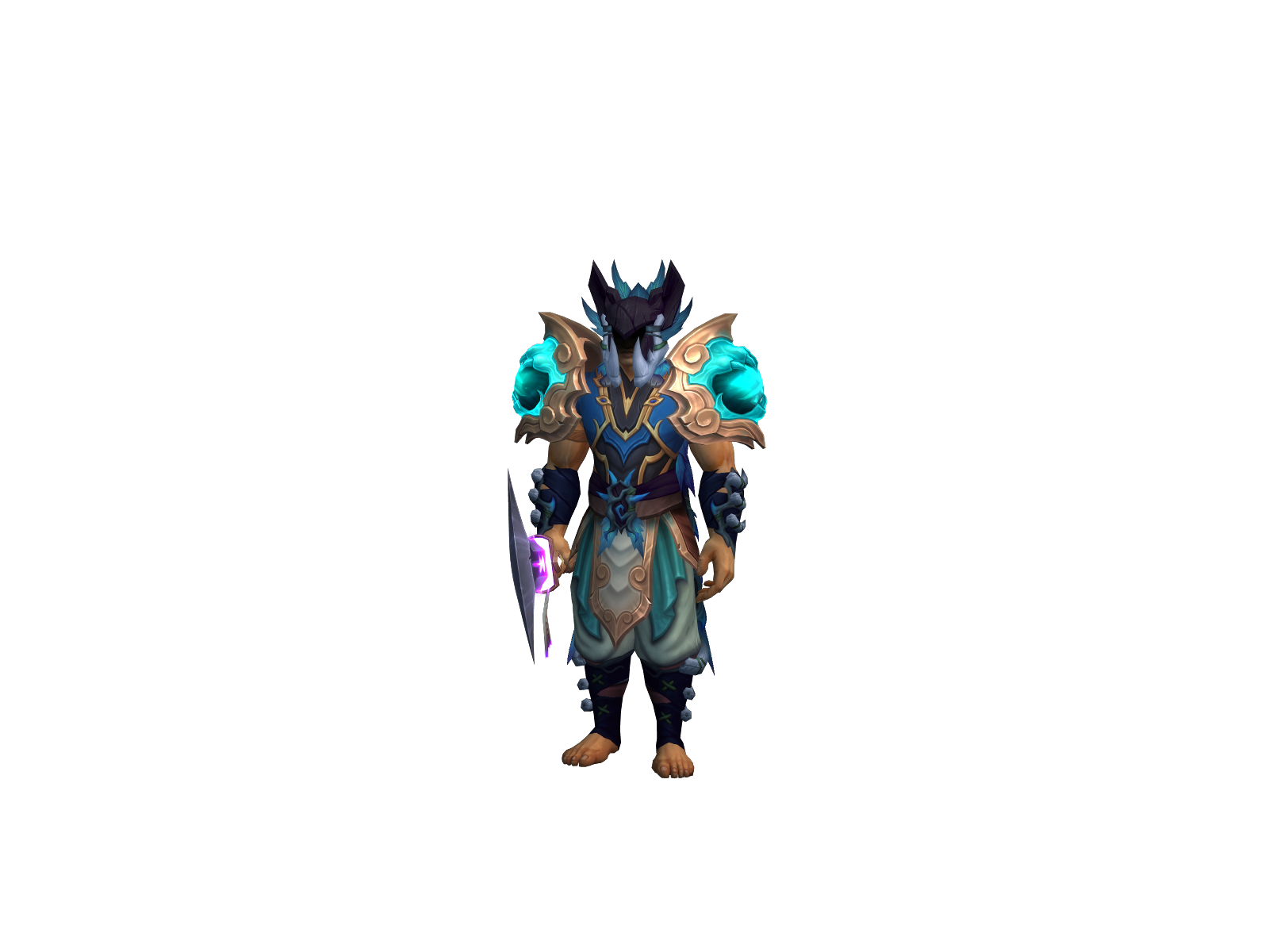Bölo 3D character render
