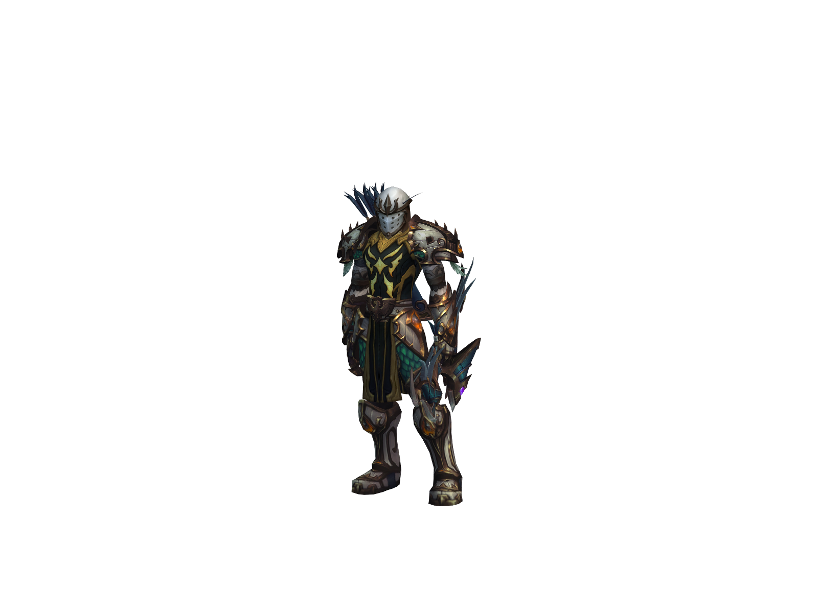 Rhinax 3D character render