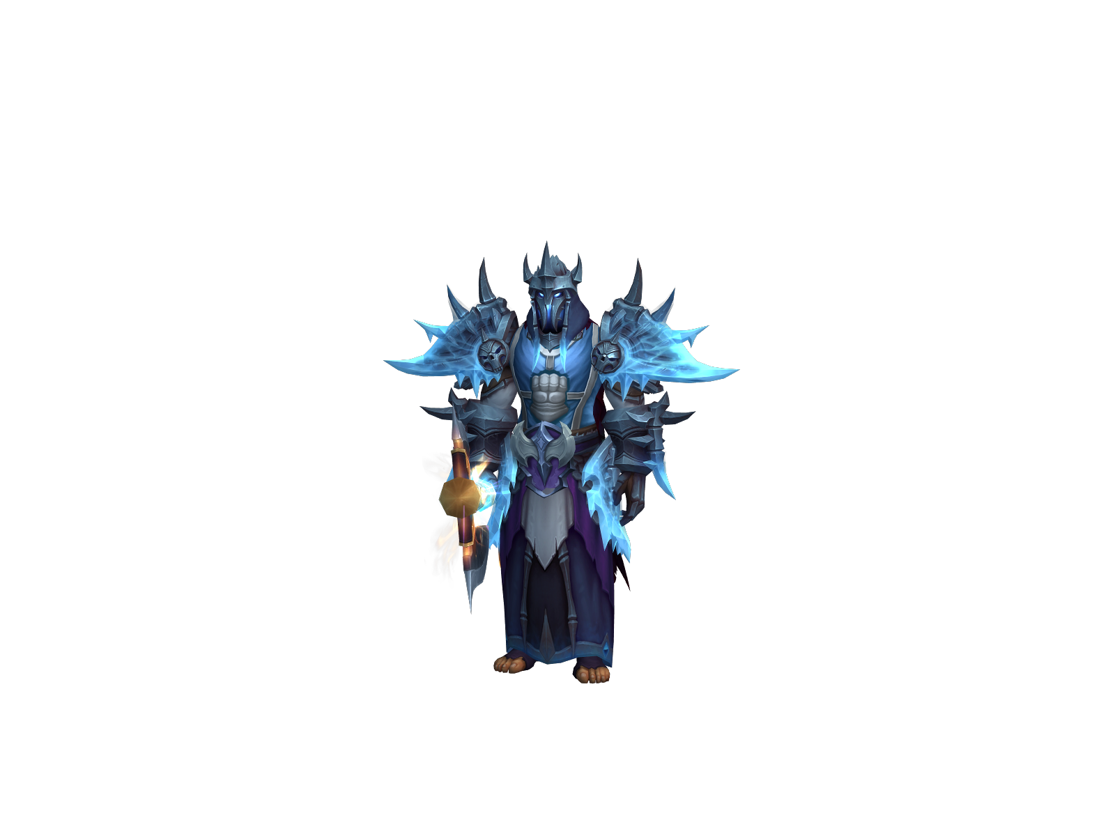 Mocmeir 3D character render