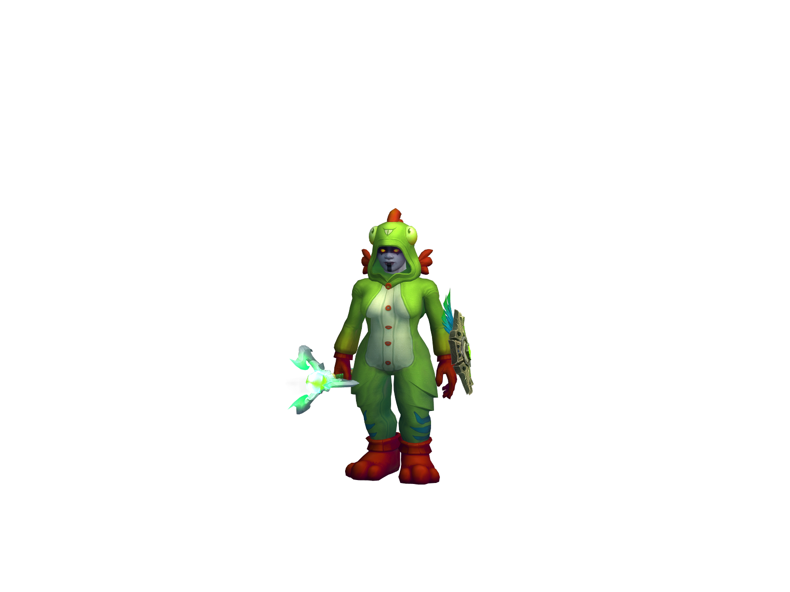 Vetlas 3D character render