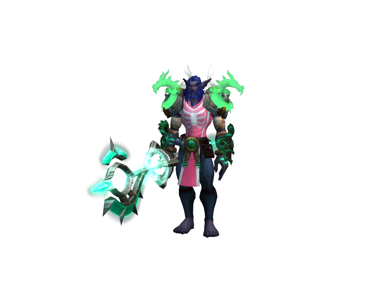 Beeberillaz 3D character render