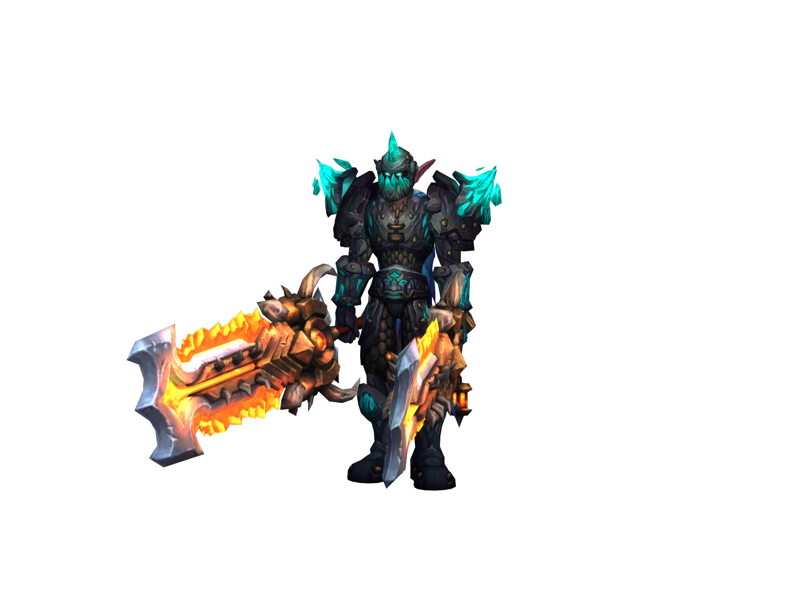 Krorb 3D character render