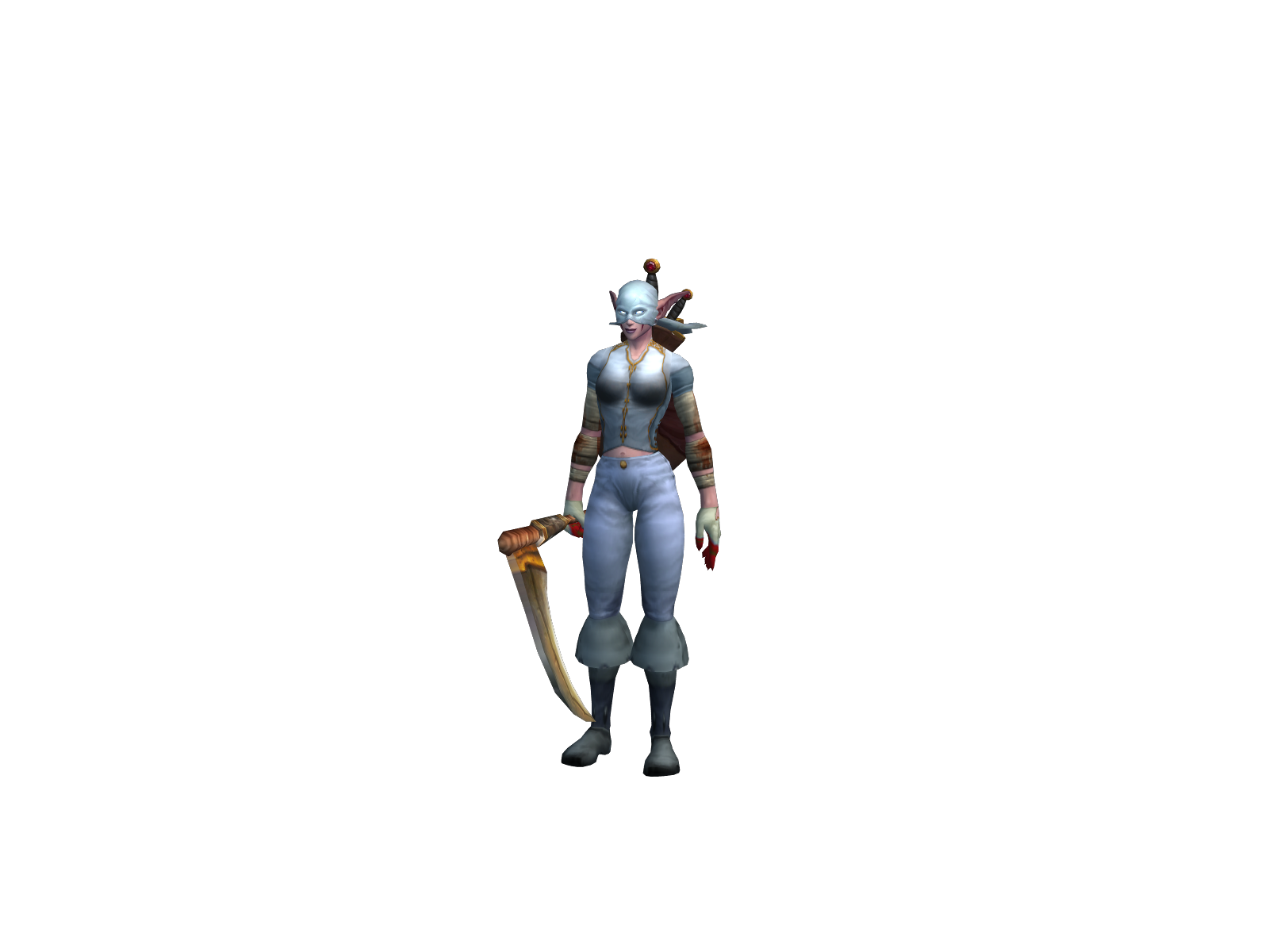 Cococurry 3D character render