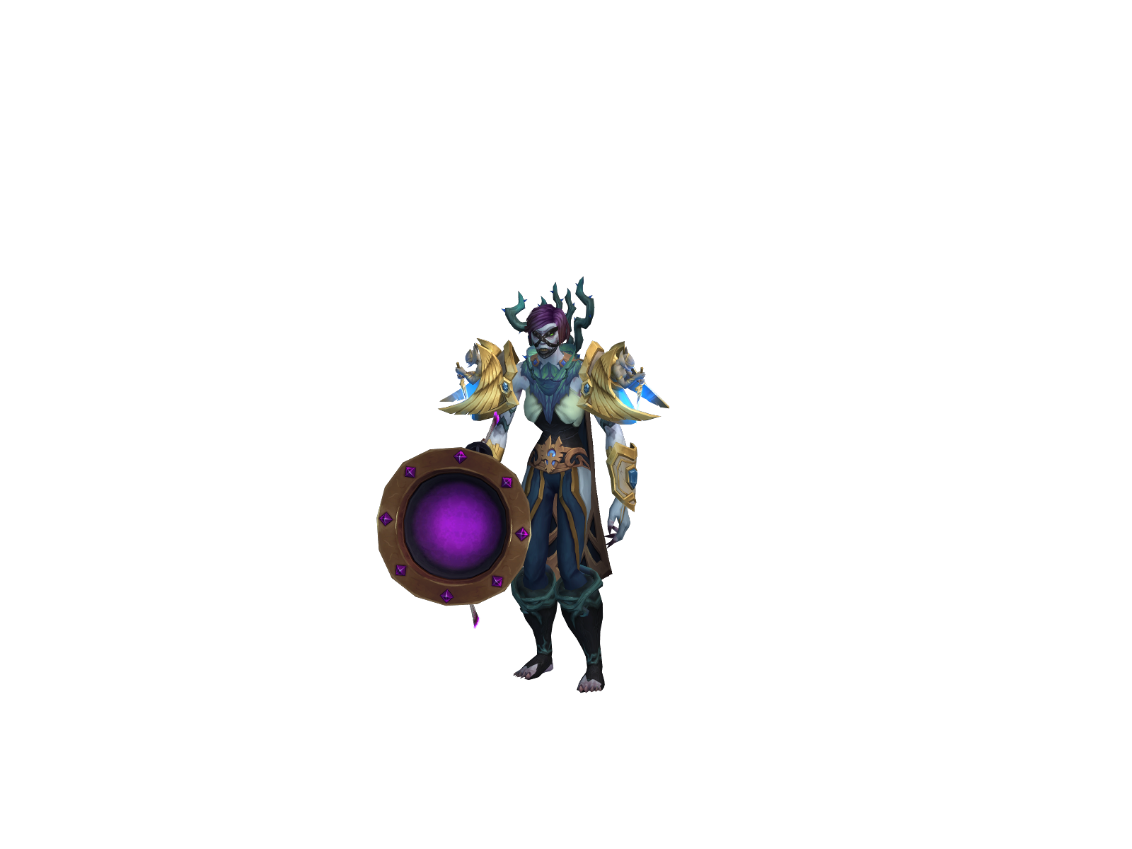 Darkrun 3D character render