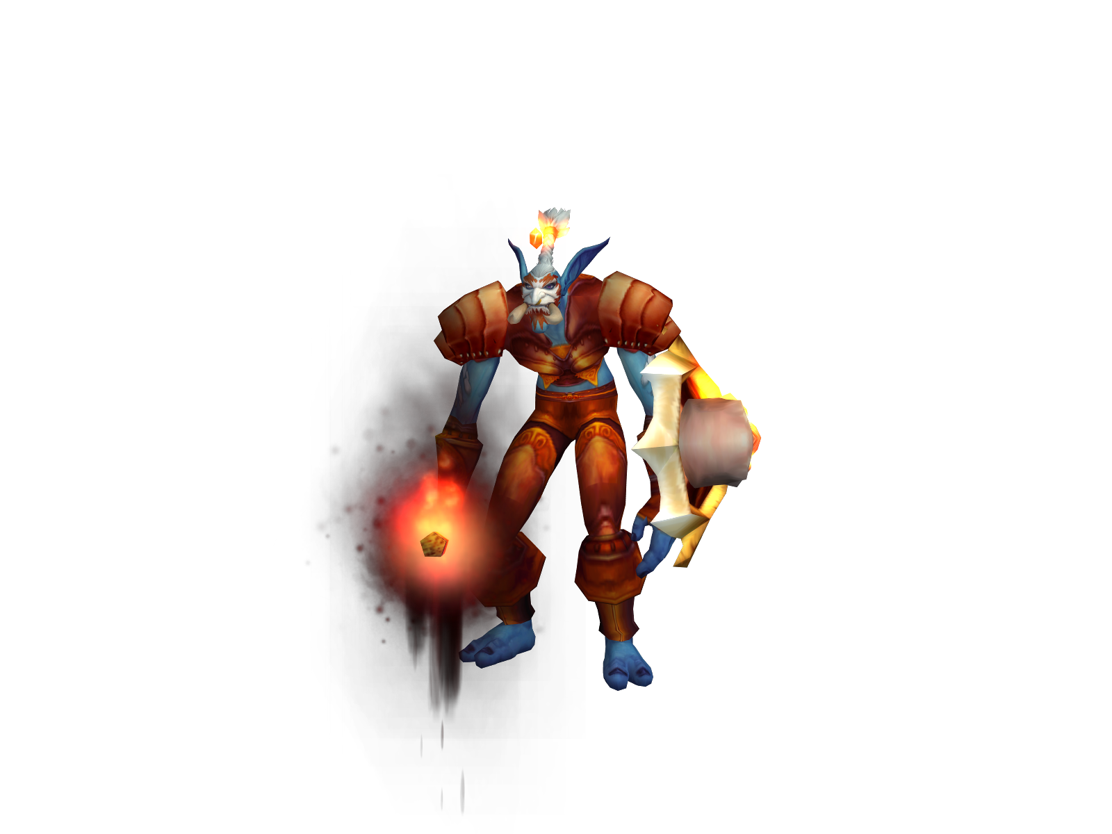 Peacebuddy 3D character render