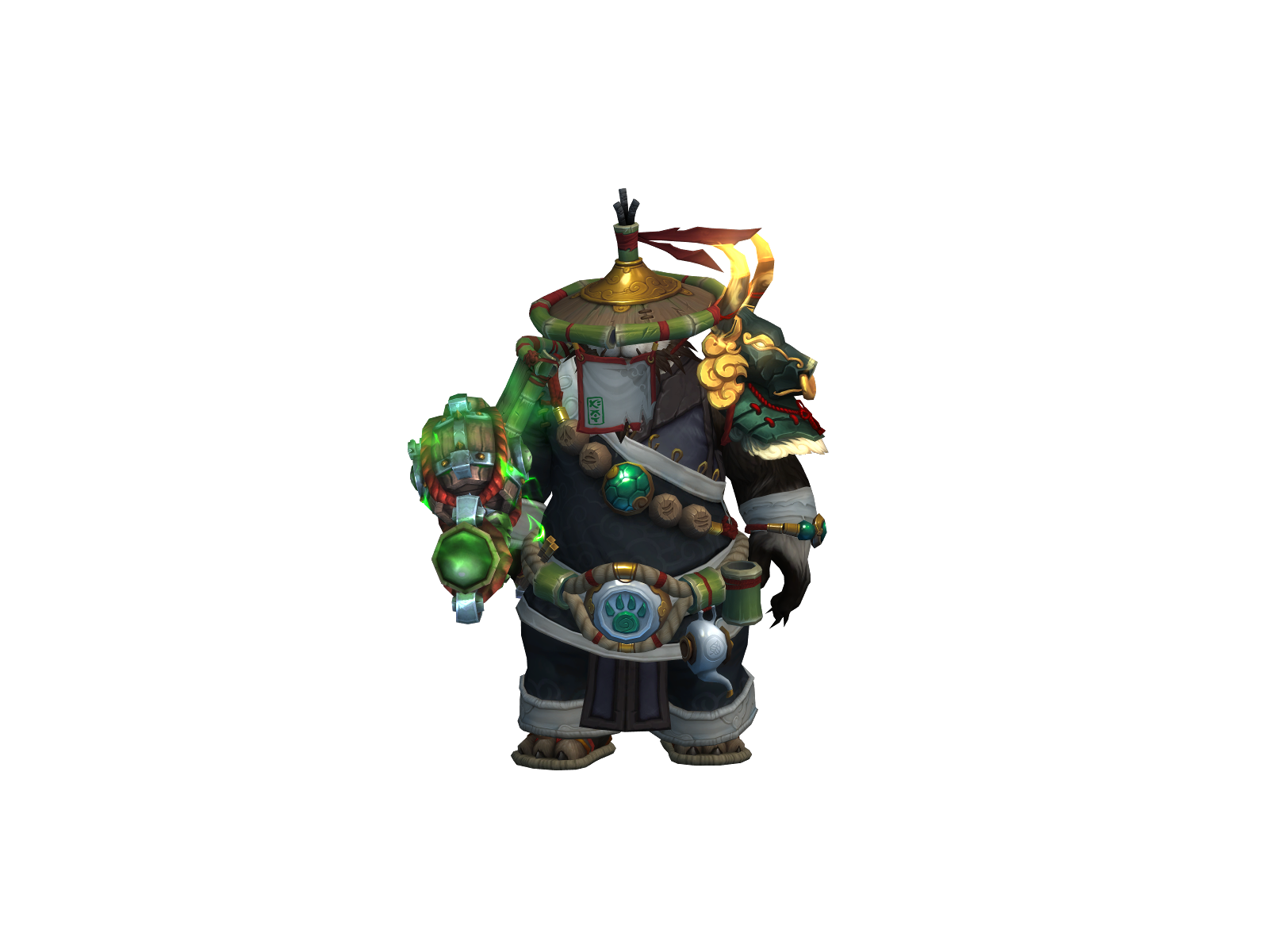 Tinchi 3D character render