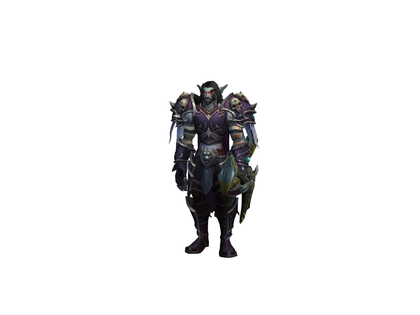 Vâlâk 3D character render