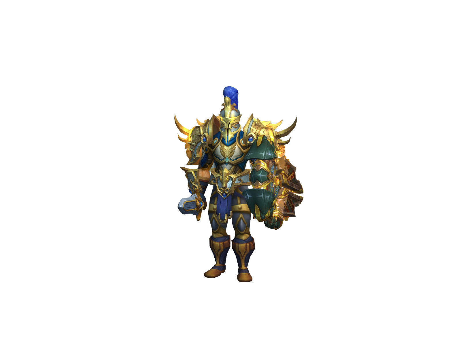 Harkknights 3D character render