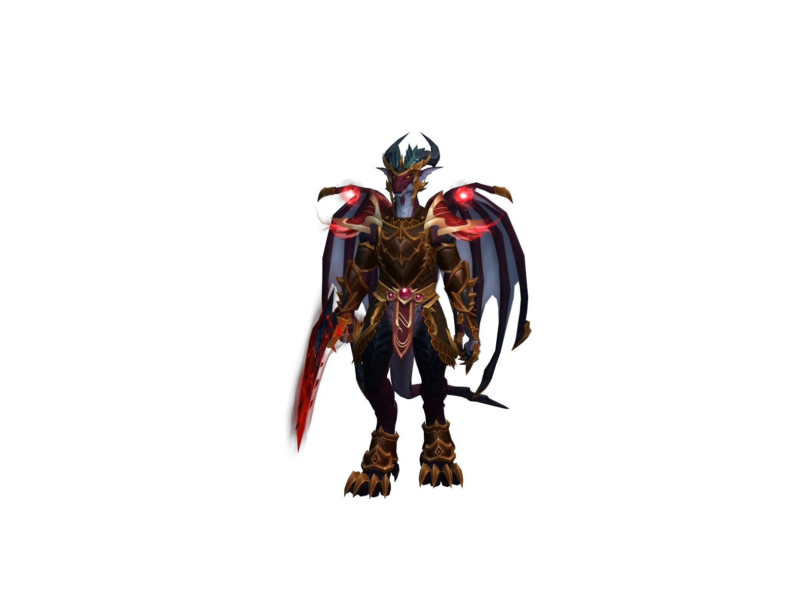 Anaerian 3D character render