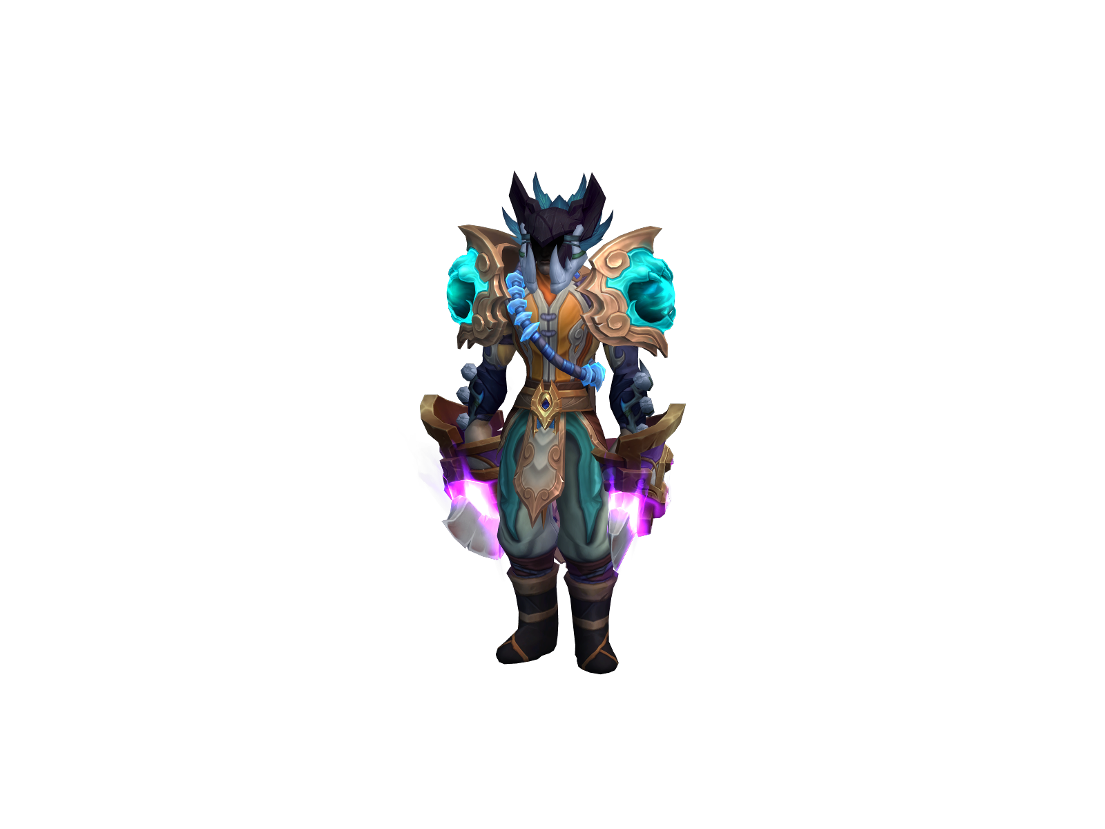 Lethalhands 3D character render