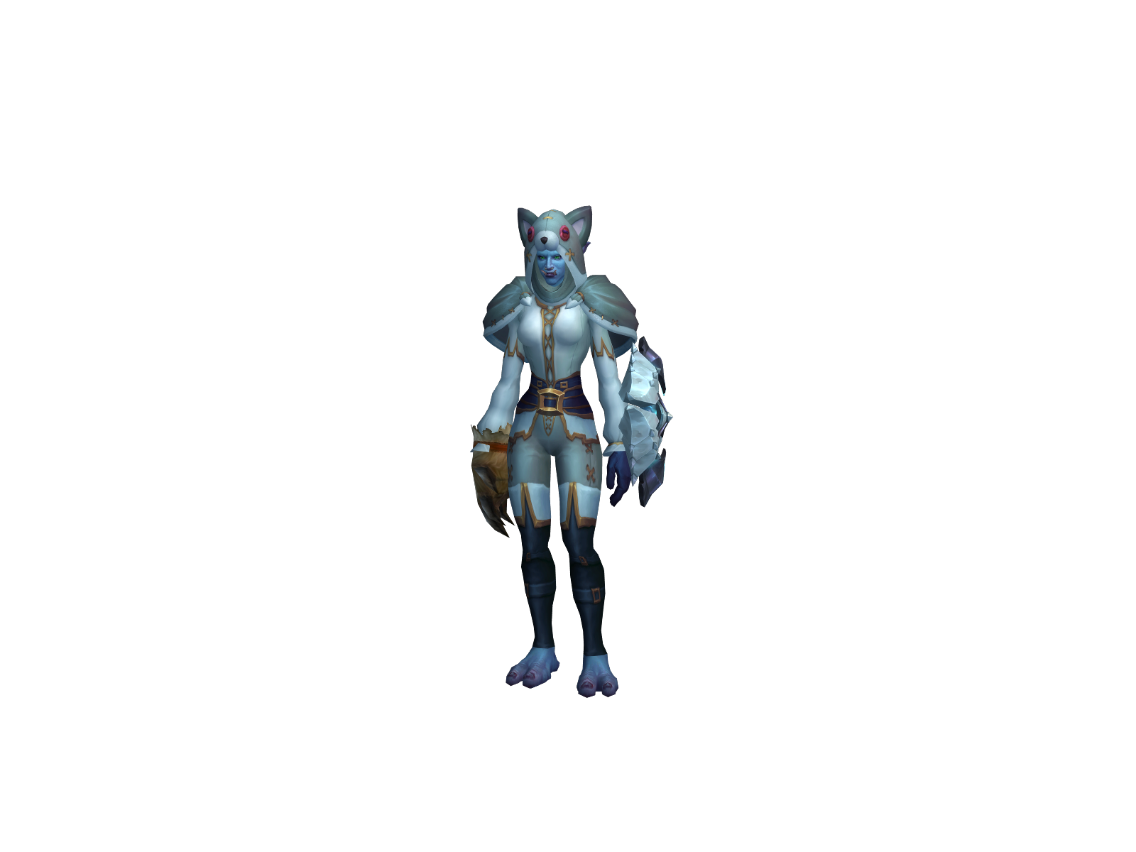 Grahng 3D character render