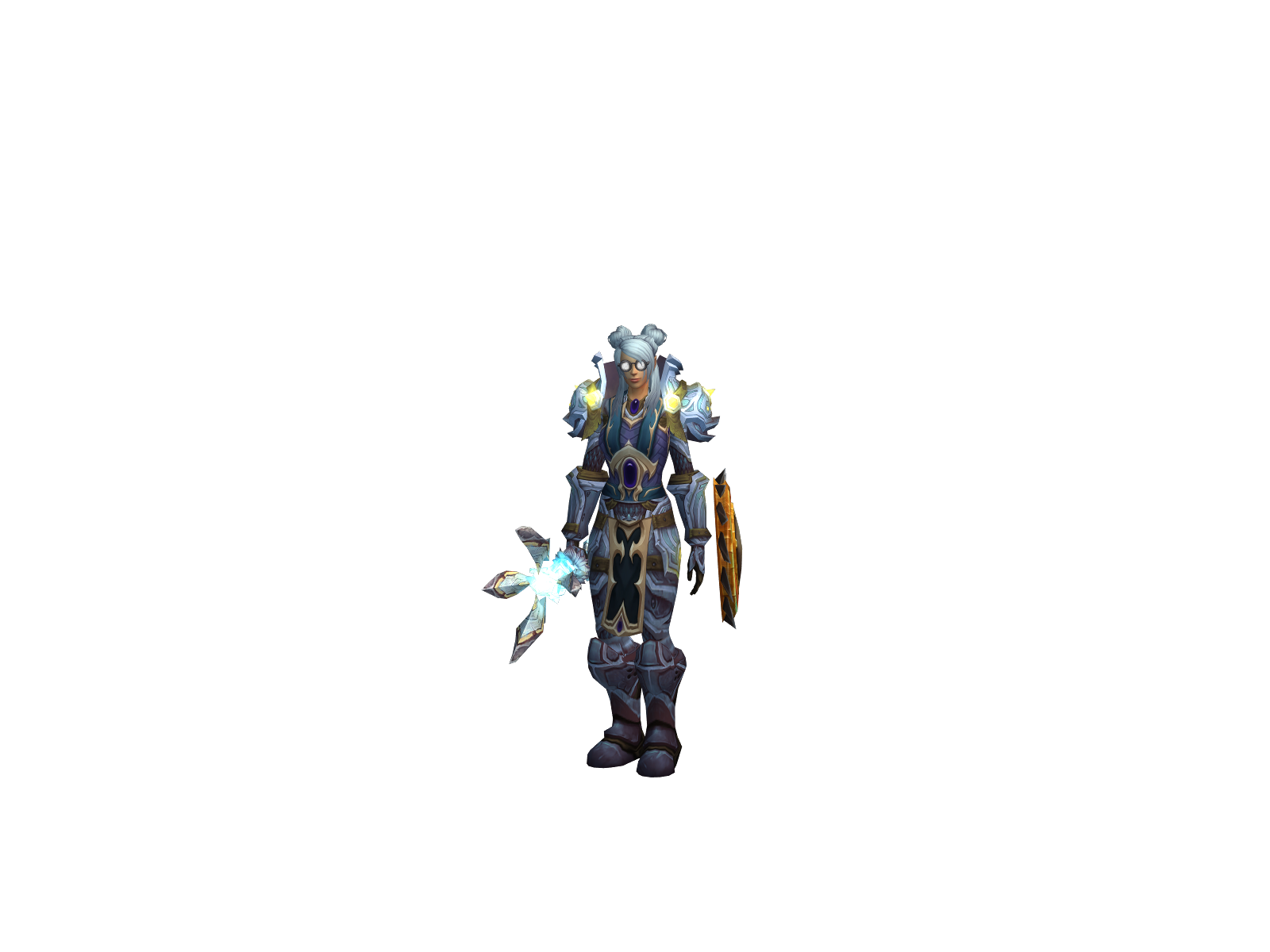 Annalia 3D character render
