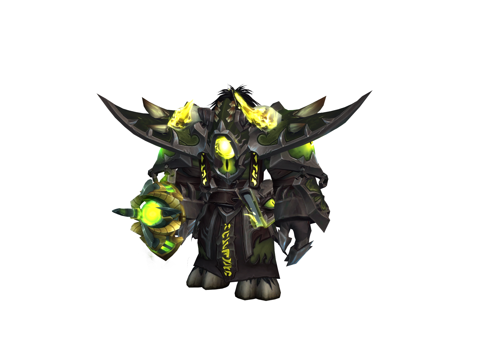 Gooberlock 3D character render
