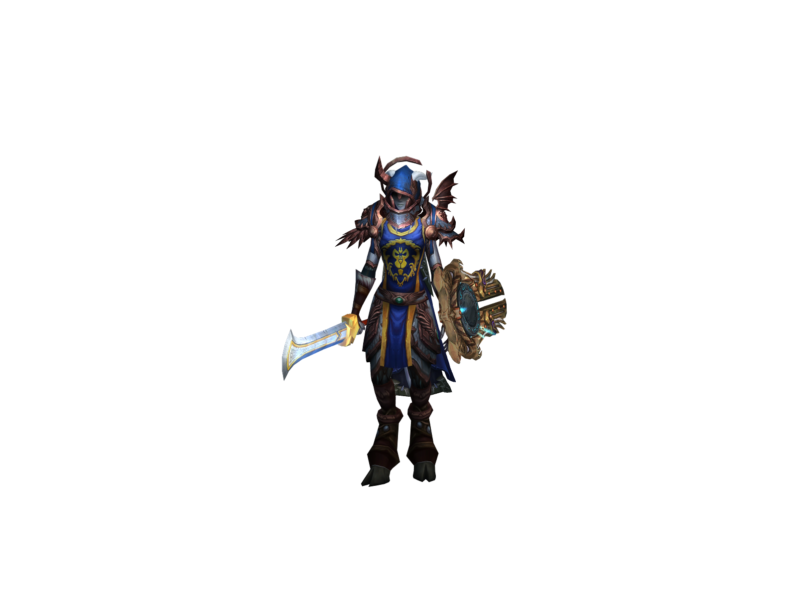 Serás 3D character render