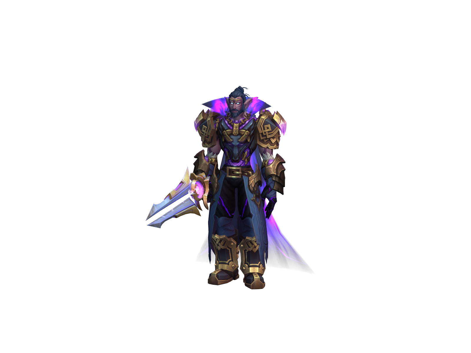 Uhtredd 3D character render