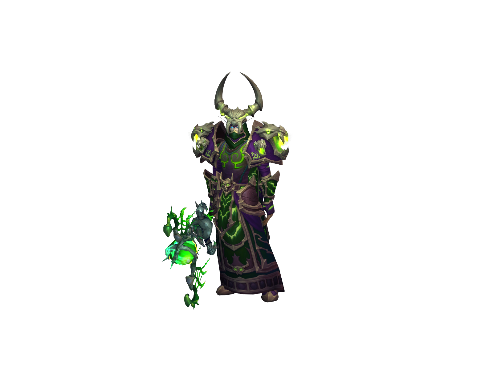 Doomshard 3D character render