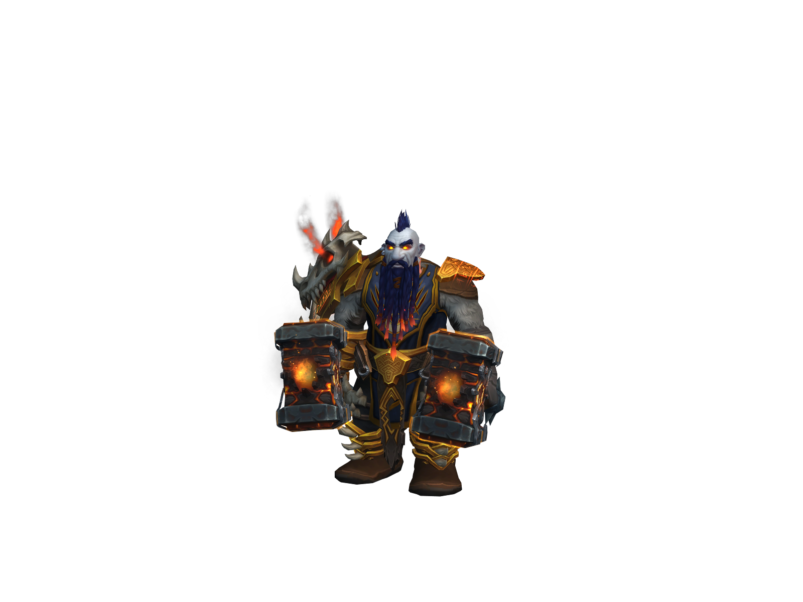 Baddiebeater 3D character render