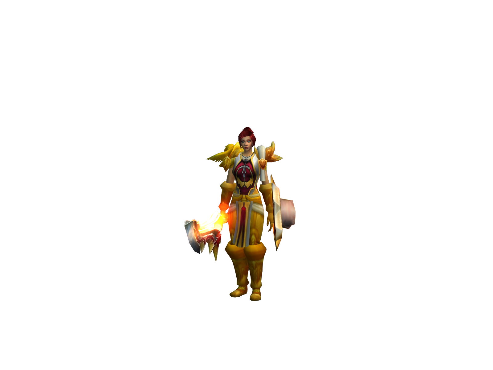 Shockadin 3D character render