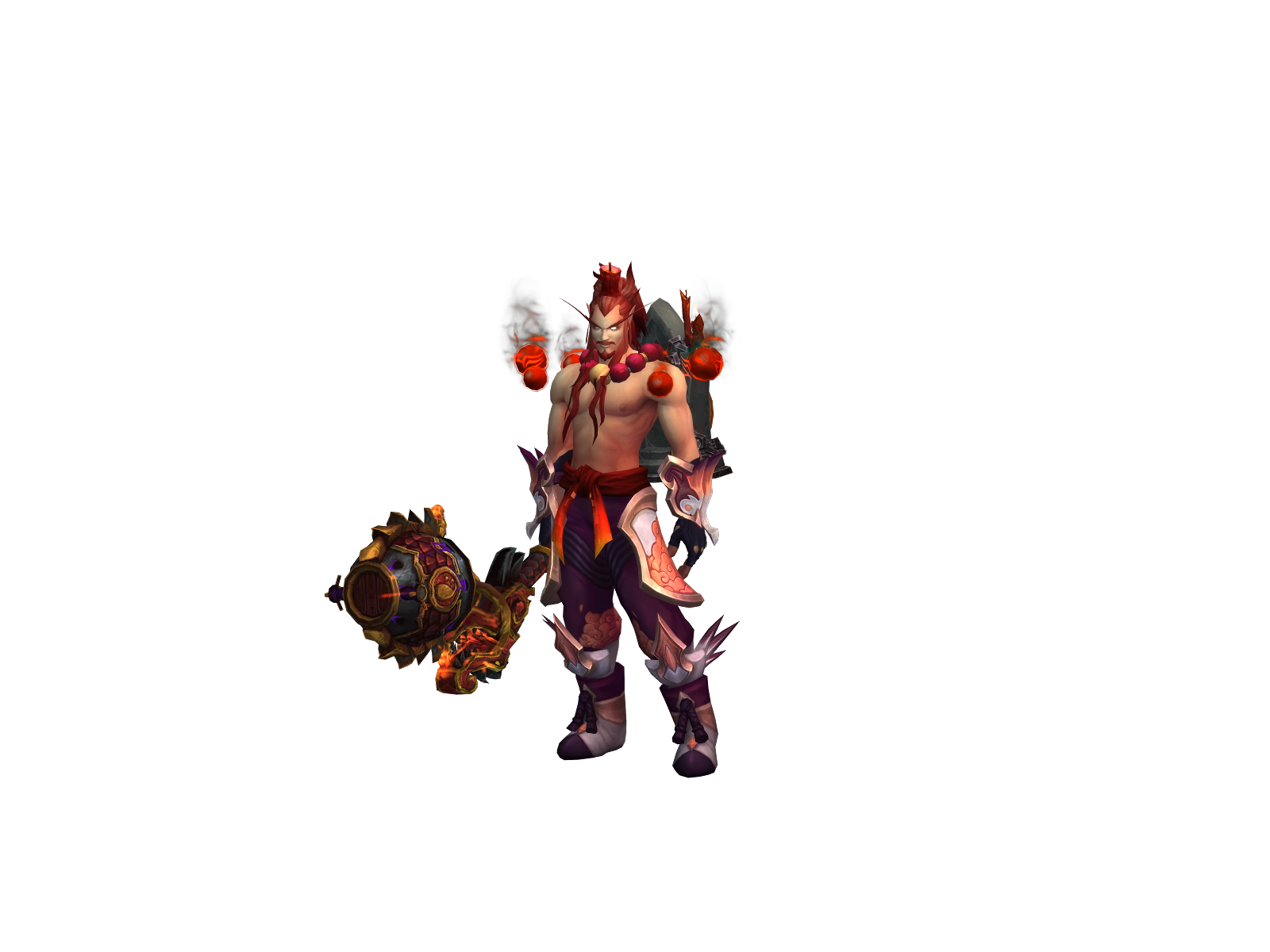 Miýagi 3D character render
