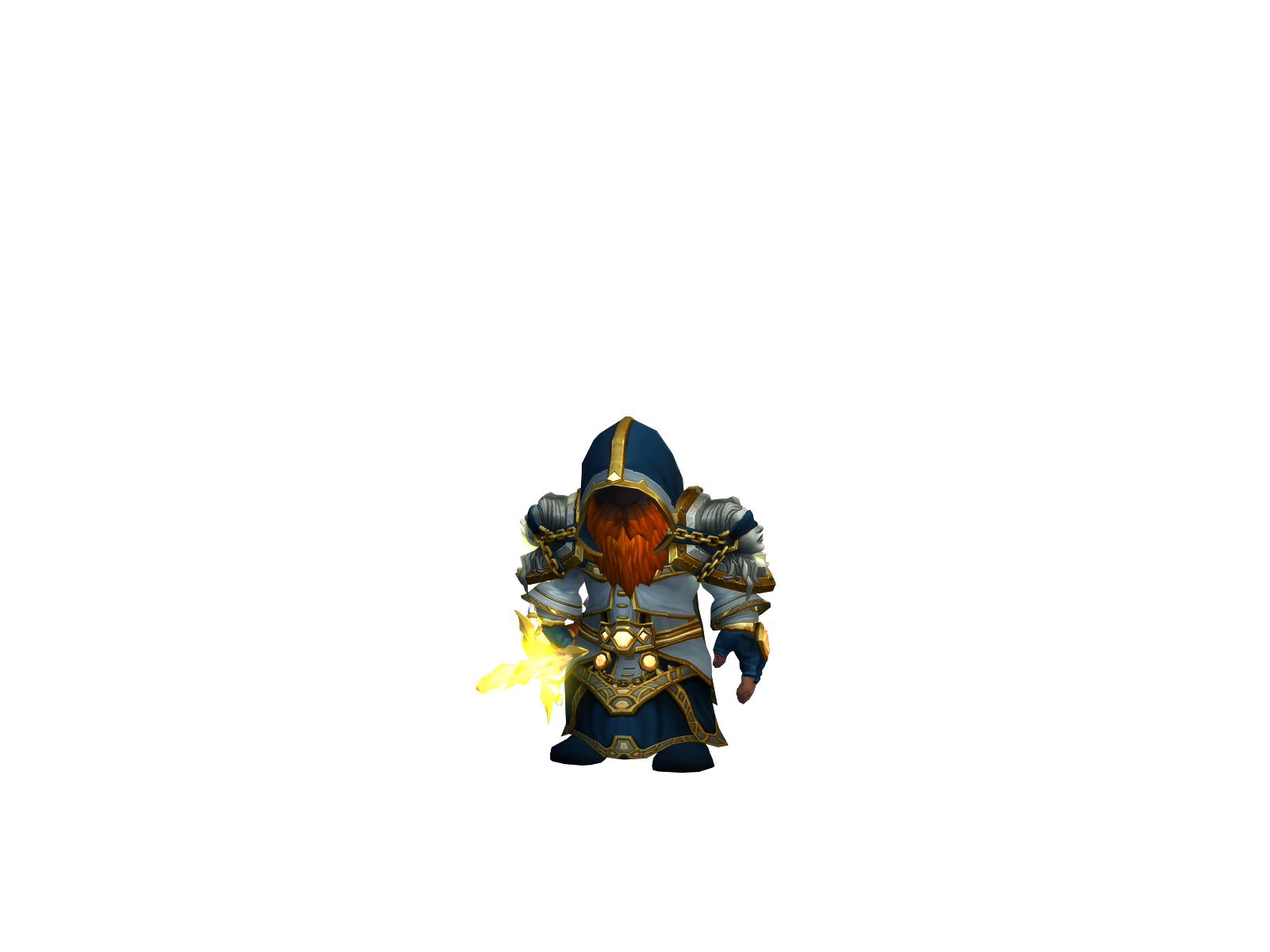 Priestfat 3D character render