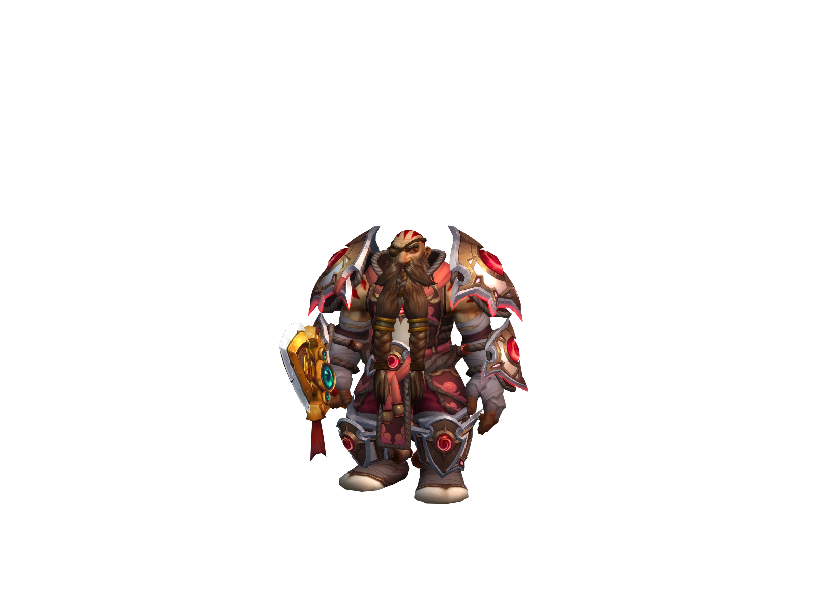 Gordeus 3D character render