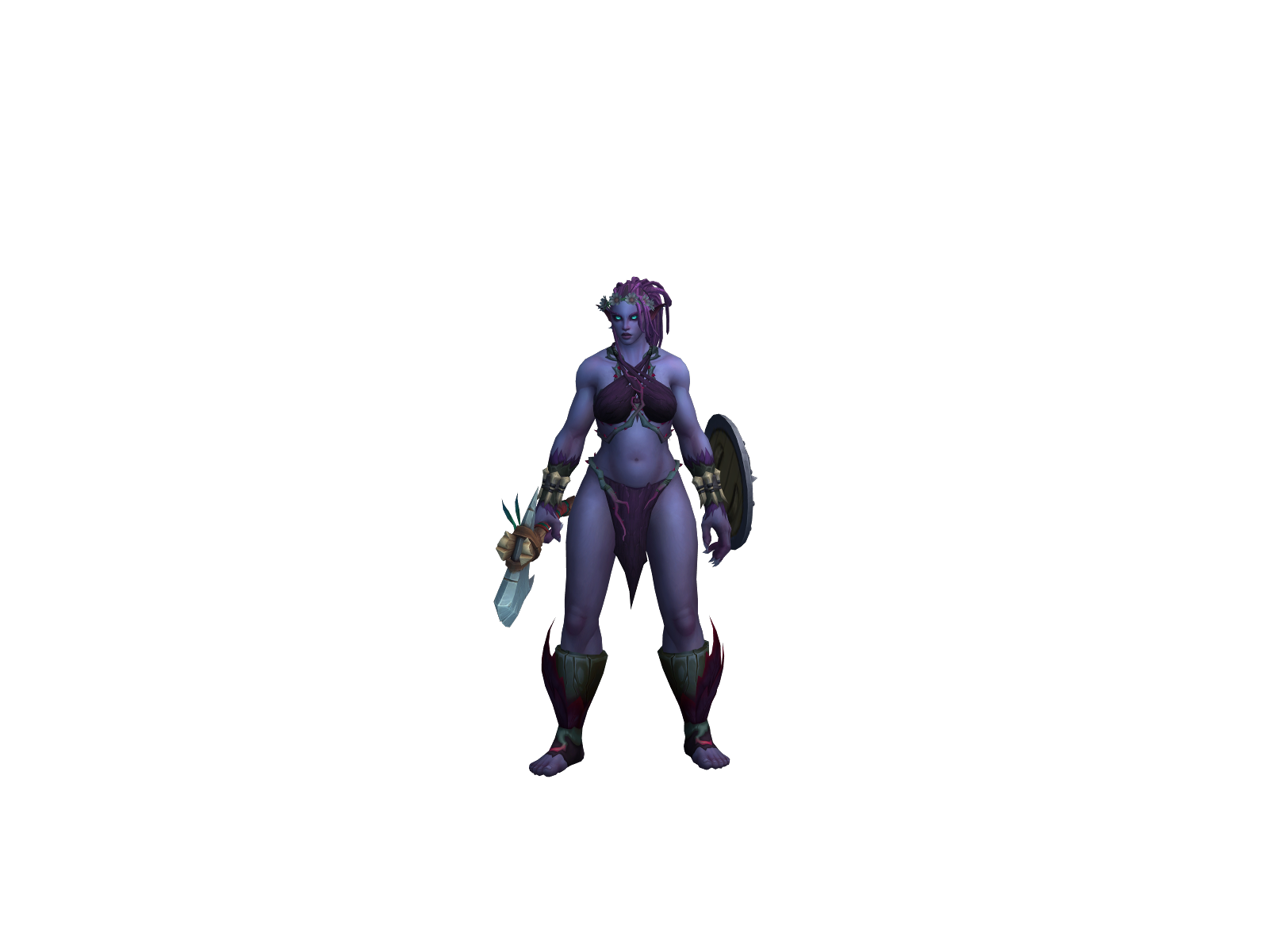 Voodookie 3D character render
