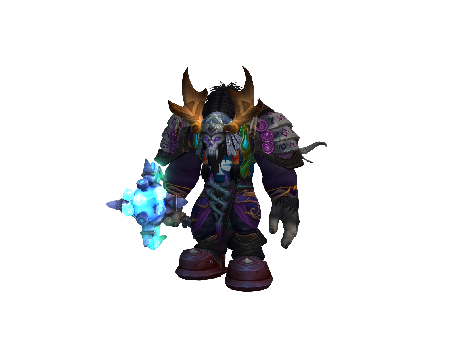 Razoraken 3D character render