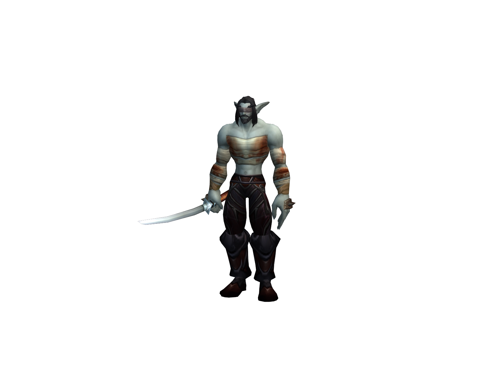 Excruciation 3D character render