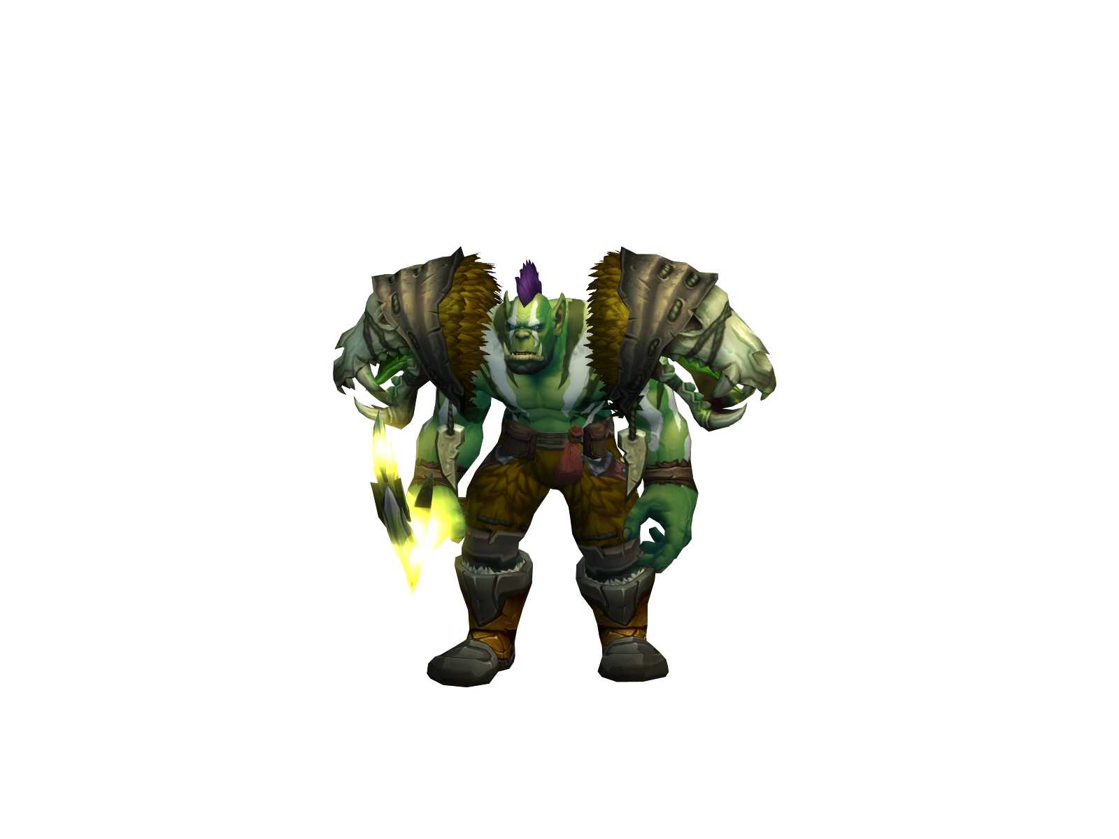 Shamoh 3D character render