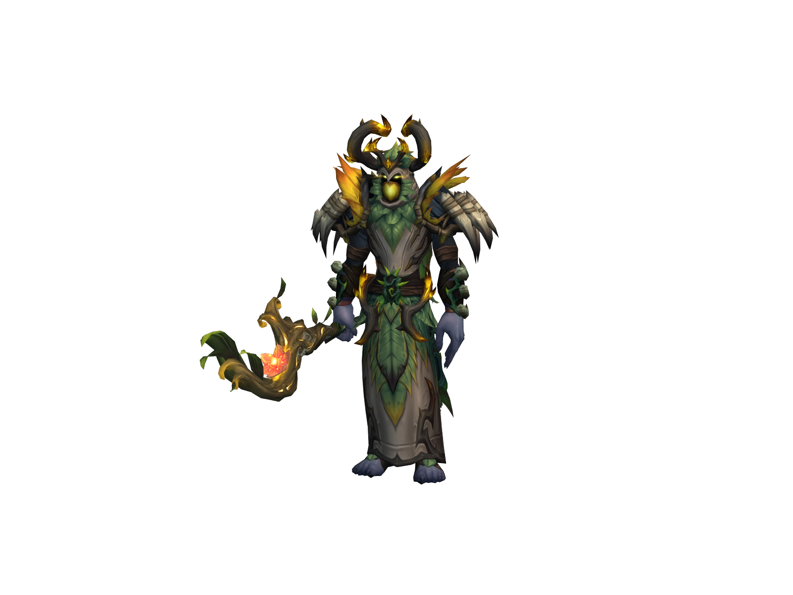 Aldust 3D character render
